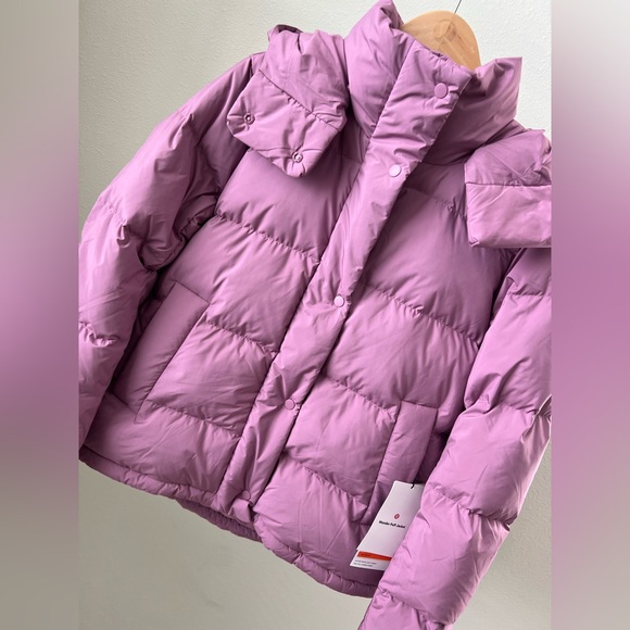 NWT Lululemon Wunder Puff Jacket velvet Dust - Picture 3 of 13